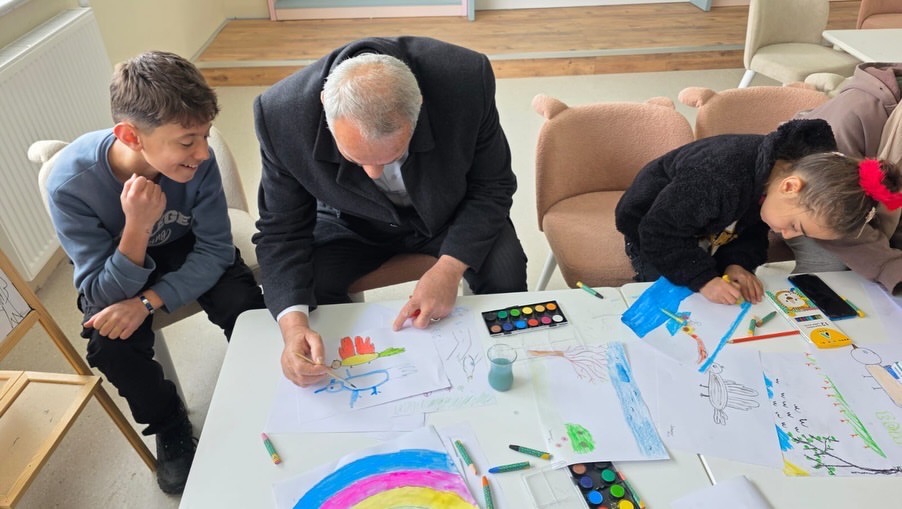 Durankaya Halk Kütüphanesi’nde ögrencilerimizle bir araya geldik.